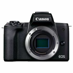 【中古】「ほぼ新品」Canon ミラーレス一眼カメラ EOS Kiss M2 ボディー ブラック KISSM2BK-BODY