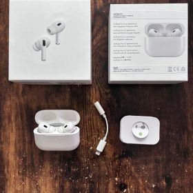 【美品】AirPods Pro 第2世代 本体 箱付き 動作確認済 少額値下げ可