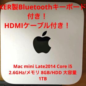 【最終値下】Mac mini (Late 2014) MGEM2J/A【美品】 APPLE 〔中古〕Mac mini Late-2014 MGEM2J／A (第4世代)デュアルコア