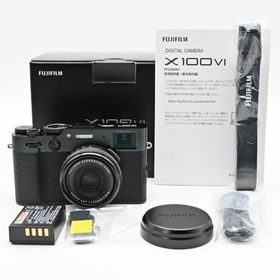FUJIFILM X100VI ブラック ショット数 3595回 極上品(コンパクトデジタルカメラ)
