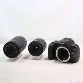 ソフマップ 〔中古品〕 EOS Kiss X10 ダブルズームキット ブラック【258】