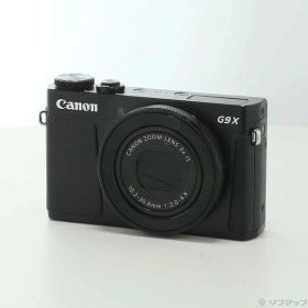 【中古】Canon(キヤノン) PowerShot G9 X MARK II ブラック 【297-ud】