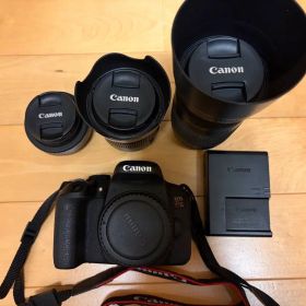 【値下げ】Canon EOS Kiss X9i レンズ3本付き