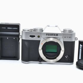 フジフイルム FUJIFILM X-T10 ボディ シルバー★ L298#6894