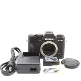 ■極上品■ FUJIFILM ミラーレス一眼 X-T10 ボディ ブラック X-T10-B No.C03831