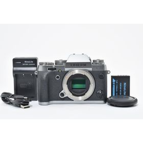 フジフイルム(富士フイルム)のFUJIFILM X-T1 グラファイトシルバー 充電器付き ARYM5706(ミラーレス一眼)