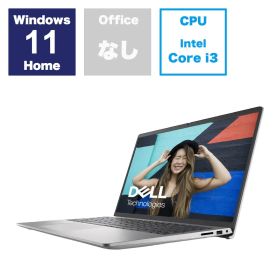 新品 DELL(デル) ノートパソコン Inspiron 15 3520 プラチナシルバー NI325-EHLSC ［15.6型 /Windows11 Home /intel Core i3 /メモリ：8GB /SSD：512GB /日本語版キーボード］