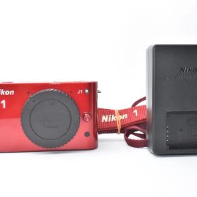 ニコン Nikon 1 J1 レッド ボディ