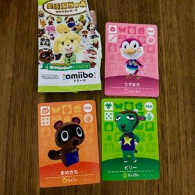 ニンテンドウ(任天堂)のどうぶつの森ａｍｉｉｂｏカード 第１弾 3枚セット(Box/デッキ/パック)