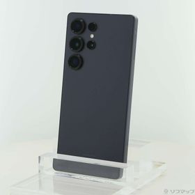 (中古)SAMSUNG Galaxy S25 Ultra 256GB チタニウムジェットブラック SM-S938Q SIMフリー(344-ud)