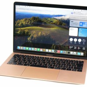 訳有 2K液晶 13.3インチ Apple MacBook Air A1932( 2018 ) ゴールド macOS 14 Sonoma(正規版Windows11追加可能) 高性能 第8世代Core i5-8210Y 16GB 爆速NVMe式256GB-SSD カメラ 無線 リカバリ 【中古ノートパソコン 中古パソコン 中古PC】送料無料 あす楽対応 即日発送