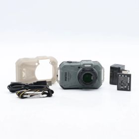 PENTAX WG-1000 オリーブ｜防水・耐衝撃 タフコンパクトデジタルカメラ｜アウトドア／水中撮影対応 ペンタックス【中古】