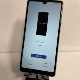 @【中古品】Xperia Ace Ⅲ au SIMロック解除済 64GB グレー 0343