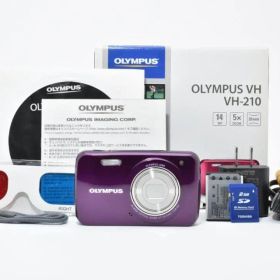 【ほぼ新品・付属品完備】OLYMPUS VH-210 パープル