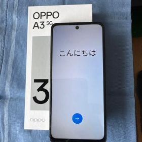【美品】OPPO A3 5G ブラック 128GB Y!mobile 判定〇