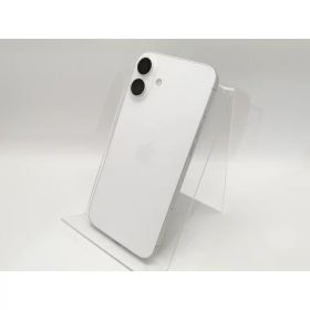 【中古】Apple au 【SIMフリー】 iPhone 16 Plus 128GB ホワイト MXVC3J/A【高崎モントレー】保証期間1ヶ月【ランクA】