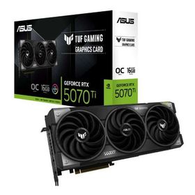 ASUS エイスースTUF Gaming GeForce RTX 5070 Ti 16GB GDDR7 OC Edition 転送不可 TUF-RTX5070TI-O16G-GAMING(2647109)送料無料