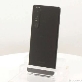 ソフマップ 〔中古品〕 Xperia 1 III 256GB フロストブラック SO-51B docomoロック解除SIMフリー【258】