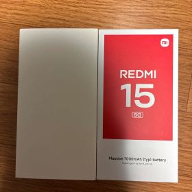 【新品・未使用品】Redmi15 5G 128GB ミッドナイトブラック