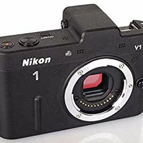 【中古】【非常に良い】Nikon ミラーレス一眼カメラ Nikon 1 (ニコンワン) V1 (ブイワン) ボディ ブラック N1 V1 BK tf8su2k