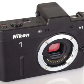 【中古】Nikon ミラーレス一眼カメラ Nikon 1 (ニコンワン) V1 (ブイワン) ボディ ブラック N1 V1 BK当店保証30日間 人気モデル 高画質 売れ筋