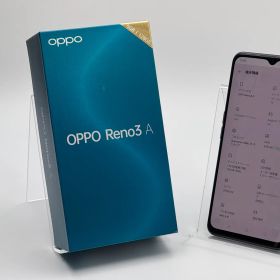 【箱付き訳あり】OPPO Reno3 A CPH2013 ブラック SIMフリー 白ロム