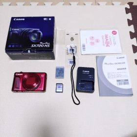 Canon PowerShot SX720 HS レッド SDカード4G付き