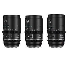 SIRUI Astra アナモルフィック シネレンズ 3本セット 1.33x オートフォーカス フルサイズ対応 ニコンZマウント Z6/Z6II・Z7/Z7II・Z8・Z9・Z50/Z50II・Z f/Z fc ブルーフレア(AST-3S-ZB)