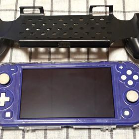 Switch Lite ブルー 画面フィルム ハードカバー グリップケース 付き