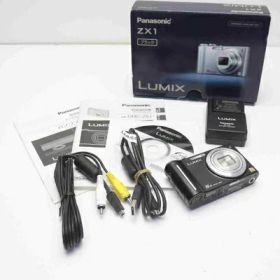 【中古】 パナソニック デジタルカメラ LUMIX (ルミックス) ZX1 ブラック DMC-ZX1-K