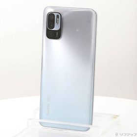 〔中古〕Xiaomi(シャオミ) Redmi Note 10 JE 64GB クロームシルバー XIG02 au SIMフリー〔198-ud〕