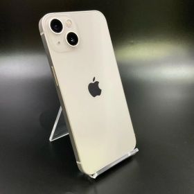 【全額返金保証】【最速発送】 iPhone 13 128GB スターライト SIMフリー 白ロム 動作確認済 81%