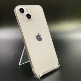 【全額返金保証】【最速発送】 iPhone 13 128GB スターライト SIMフリー 白ロム 動作確認済 72%