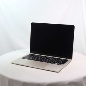 (中古)MacBook Air 13.6-inch Early-2024 MXCU3J/A M3 8コアCPU_10コアGPU 16GB SSD512GB スターライト (26.3 Tahoe)(258-ud)