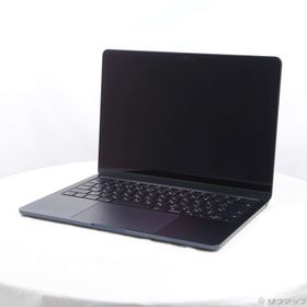(中古)Apple MacBook Air 13.6-inch Early-2024 MRXV3J/A Apple M3 8コアCPU_8コアGPU 8GB SSD256GB ミッドナイト (26.3 Tahoe)(377-ud)