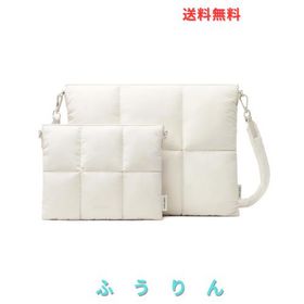 Comfyable Puffy Laptop Sleeve 13 Inch 14 Inch, Quilted Puffer Pillow Case with Strap Compatible for MacBook Air 13 M3 2024”, Ma