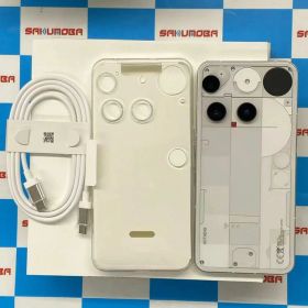 【中古】Nothing Phone (3) 16GB/512GB ホワイト A024 SIMフリー極美品