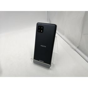 【中古】SHARP 楽天モバイル 【SIMフリー】 AQUOS sense6s ブラック 4GB 64GB SH-RM19s【千葉】保証期間１ヶ月【ランクC】