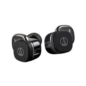 ワイヤレスイヤホン ノイズキャンセリング オーディオテクニカ ATH-SQ1TW2NC BK Bluetooth 防水