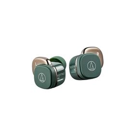 audio-technica ノイズキャンセリング 完全ワイヤレスイヤホン ATH-SQ1TW2 NC/フォレストグリーン Headphone/Earphone