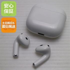 安心保証 美品 AirPods 4(アクティブノイズキャンセリング非搭載)