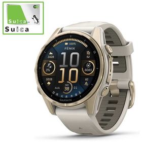 GARMIN fenix 8(フェニックス 8)Sapphire AMOLED 43mm GPSスマートウォッチ Soft Gold/ Fog Gray Soft Gold/ Fog Gray 010-02903-16