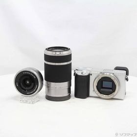 〔中古〕SONY(ソニー) α6400 ILCE-6400Y ダブルズームレンズキット シルバー〔269-ud〕