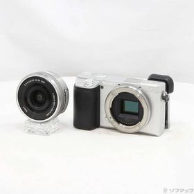 〔中古〕SONY(ソニー) α6400 ILCE-6400L パワーズームレンズキット シルバー〔258-ud〕