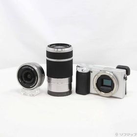 〔中古〕SONY(ソニー) α6400 ILCE-6400Y ダブルズームレンズキット シルバー〔276-ud〕