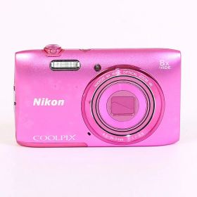【中古】 (ニコン) Nikon COOLPIX S3600 アザレアピンク【中古カメラ コンパクトデジカメ】 ランク：B
