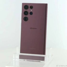 ソフマップ 〔中古品〕 Galaxy S22 Ultra 256GB バーガンディ SC-52C docomo SIMフリー【258】