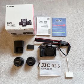 Canon EOS Kiss M2 ダブルレンズキット