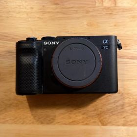 【美品】SONY α7C ブラック｜シャッター約9000回｜防湿庫保管