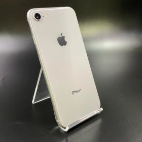 【全額返金保証】【最速発送】 iPhone 8 64GB シルバー Softbank SIMフリー 白ロム 動作確認済 82%